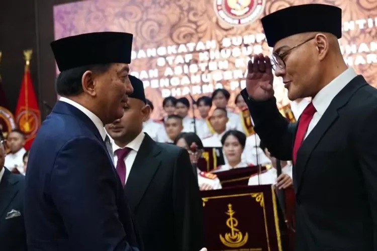Momen Deddy Corbuzier dilantik jadi Staf Khusus Menteri Pertahanan (Instagram @dc.kemhan)
